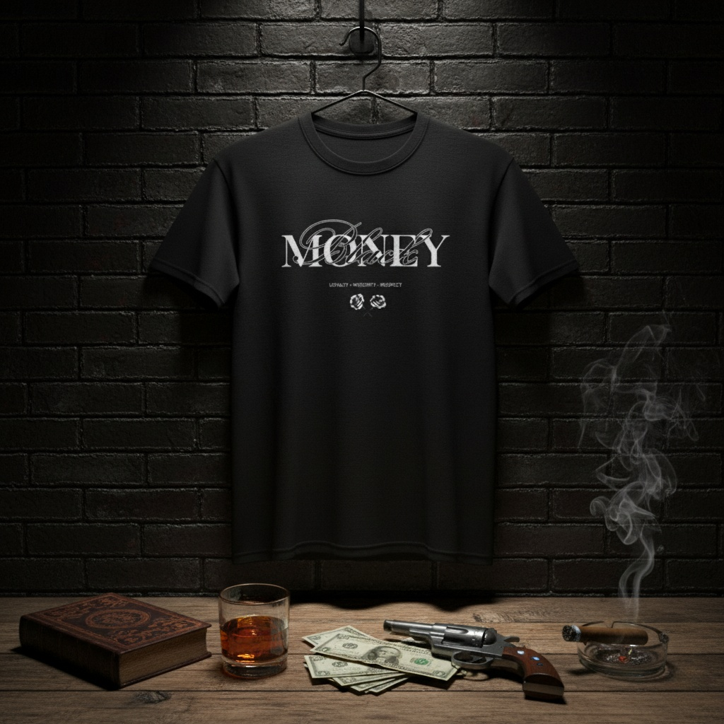 Est. 1982 Black Money Tee