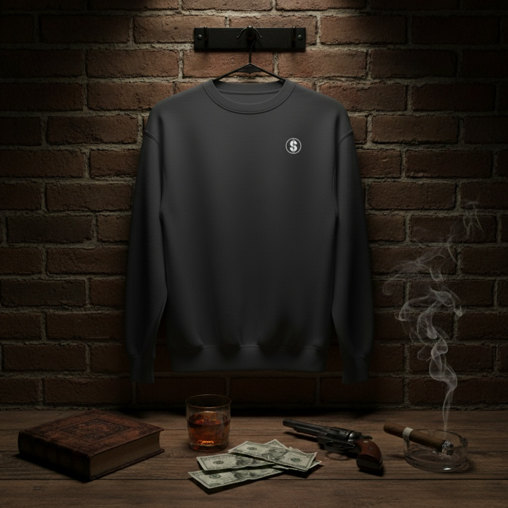 Black Money Lina Crew - Black