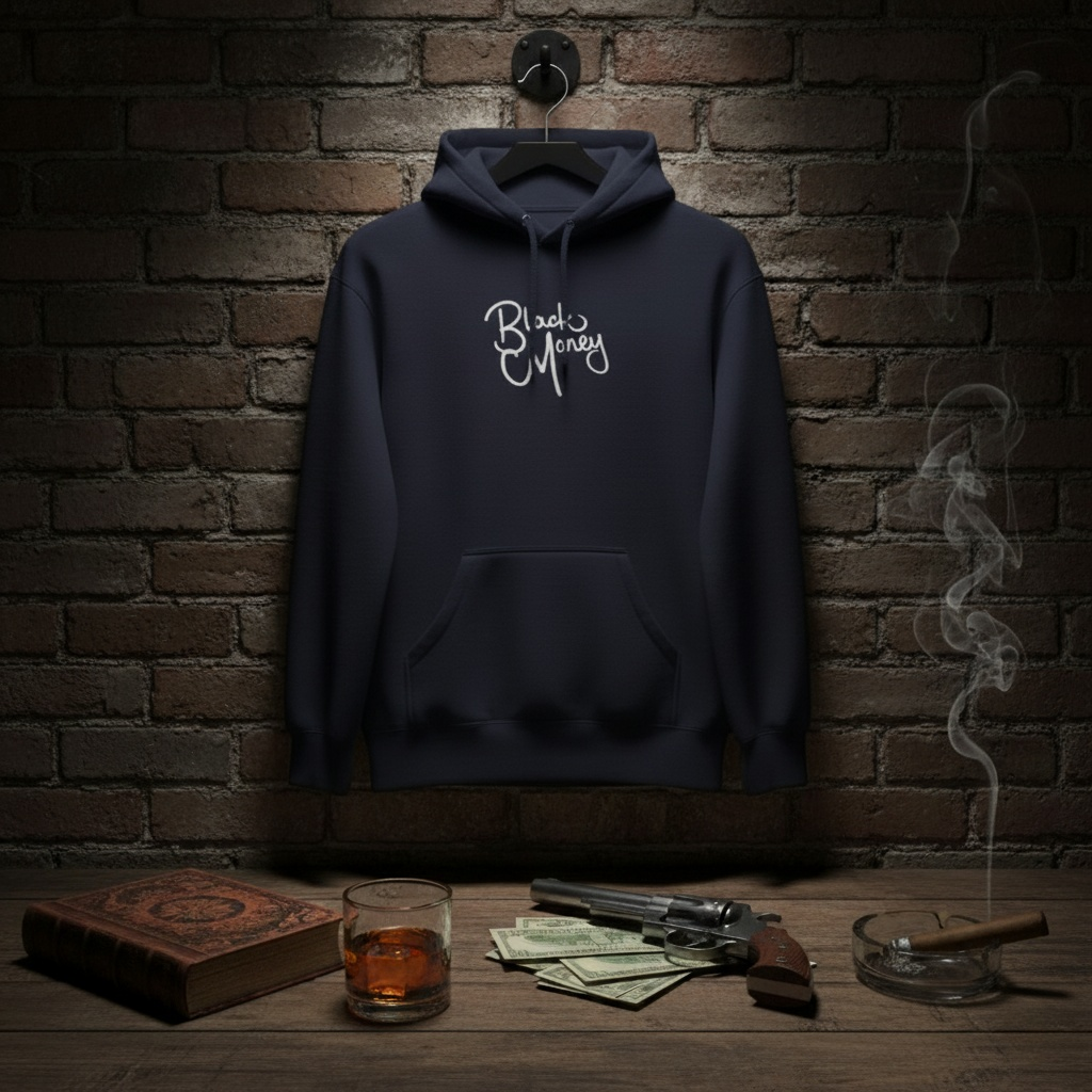 Black Money Daygo Hoodie - Navy