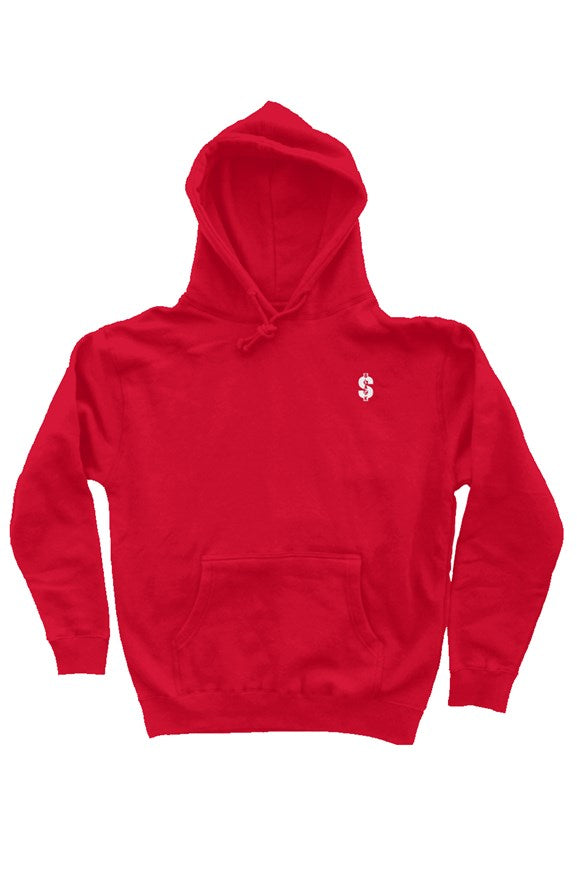 Black Money Red Classic Pullover Hoody